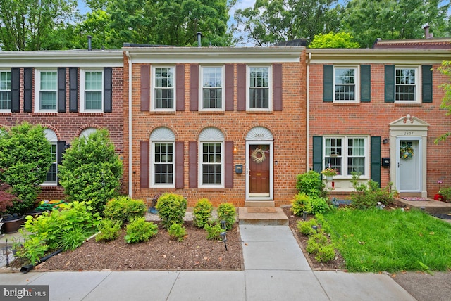 2455 Alsop Ct, Reston, VA 20191 - view of front facade with brick siding