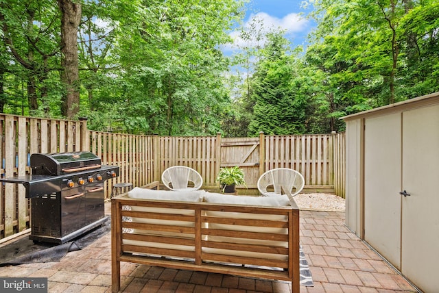 2455 Alsop Ct, Reston, VA 20191 - view of patio with grilling area