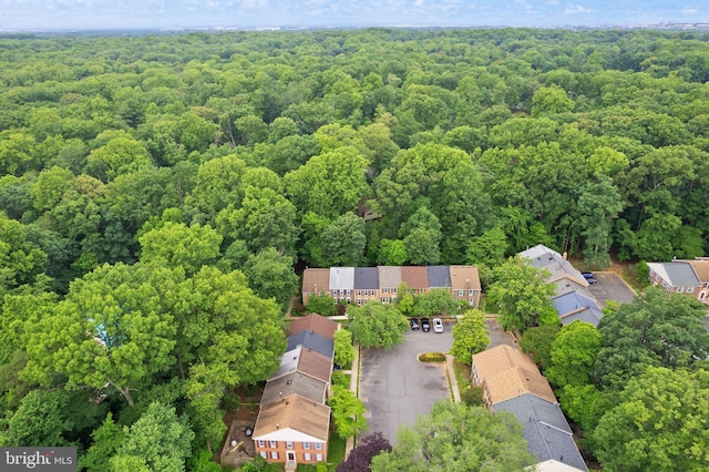 2455 Alsop Ct, Reston, VA 20191 - aerial view of a heavily wooded area