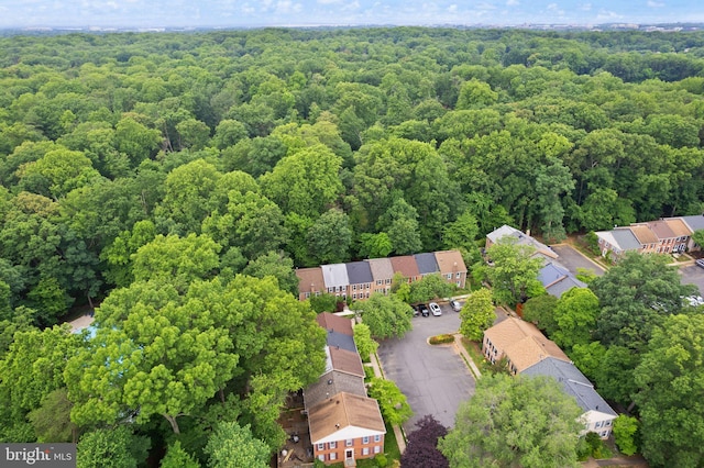 2455 Alsop Ct, Reston, VA 20191 - bird's eye view of a heavily wooded area