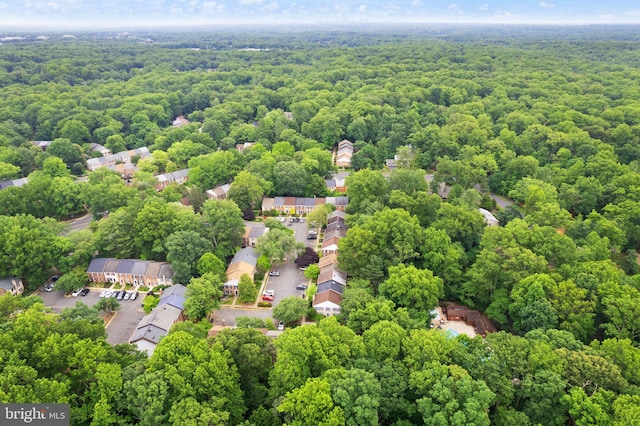 2455 Alsop Ct, Reston, VA 20191 - drone / aerial view of a heavily wooded area