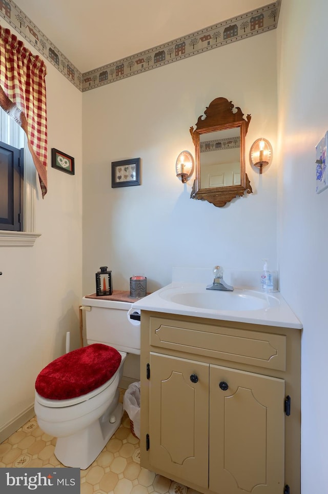 2 Kings Ct, Gordonville, PA 17529 - half bath with vanity and toilet