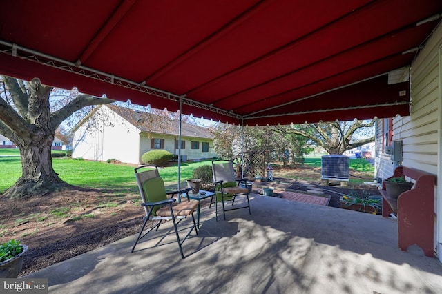 2 Kings Ct, Gordonville, PA 17529 - view of patio / terrace with central AC unit