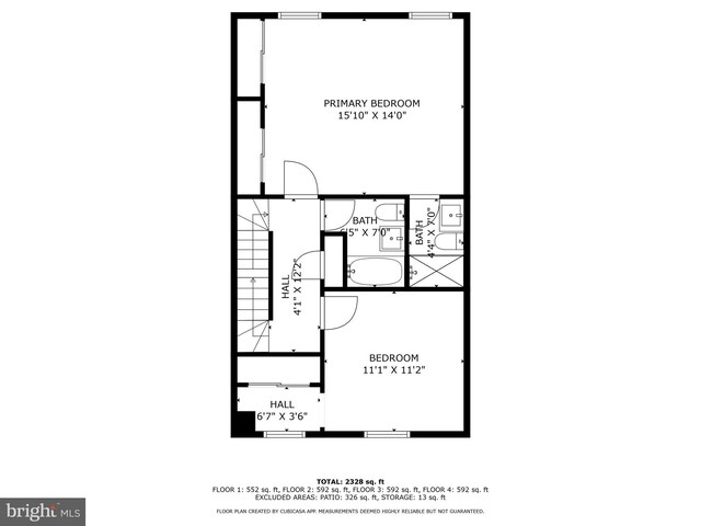 116 Cameron Mews, Alexandria, VA 22314 - floor plan / room layout