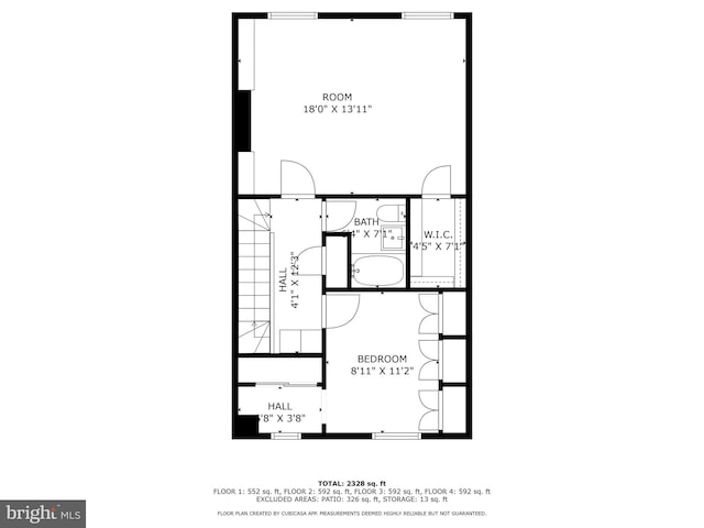 116 Cameron Mews, Alexandria, VA 22314 - room layout