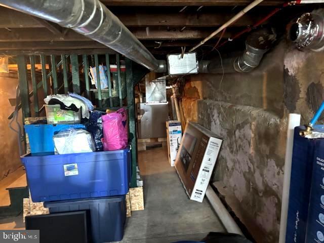 744 Cherry St, Camden, NJ 08103 - view of unfinished below grade area