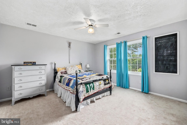 10200 Souza Ln, Manassas, VA 20111 - bedroom with a textured ceiling, carpet flooring, and baseboards