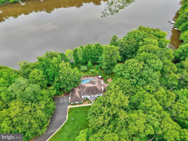 10200 Souza Ln, Manassas, VA 20111 - view from above of property with a large body of water