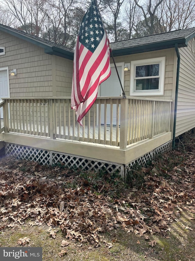 23 Beaconhill Rd, Ocean Pines, MD 21811 - view of wooden deck