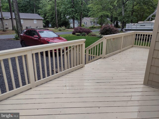 23 Beaconhill Rd, Ocean Pines, MD 21811 - view of deck