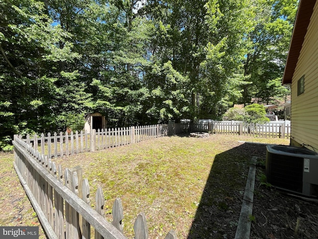 23 Beaconhill Rd, Ocean Pines, MD 21811 - view of yard with cooling unit