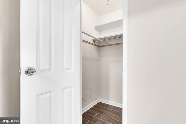 4201 Cathedral Ave NW Unit 918W, Washington, DC 20016 - spacious closet with wood finish floors