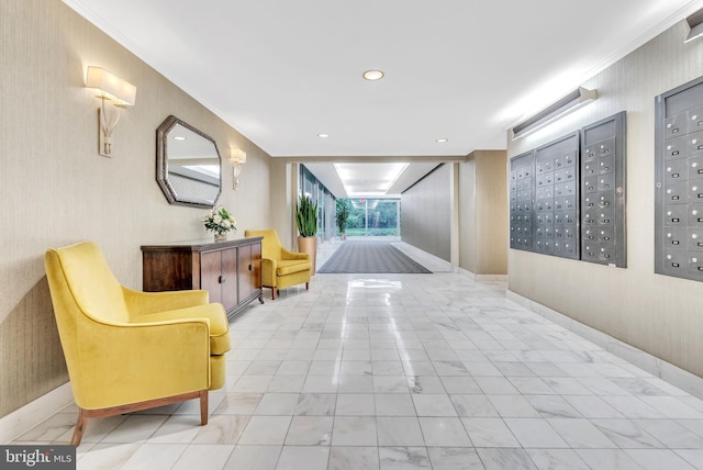 4201 Cathedral Ave NW Unit 918W, Washington, DC 20016 - community lobby featuring recessed lighting