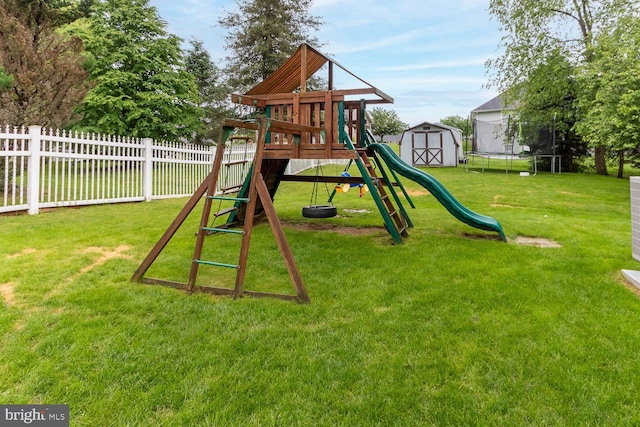 120 Jefferson Cir, Bellefonte, PA 16823 - view of playground with a trampoline
