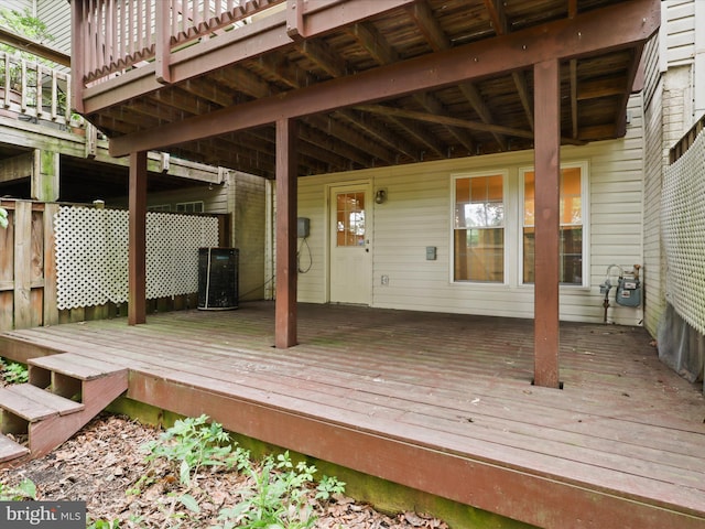 10612 Winfield Loop, Manassas, VA 20109 - view of wooden terrace