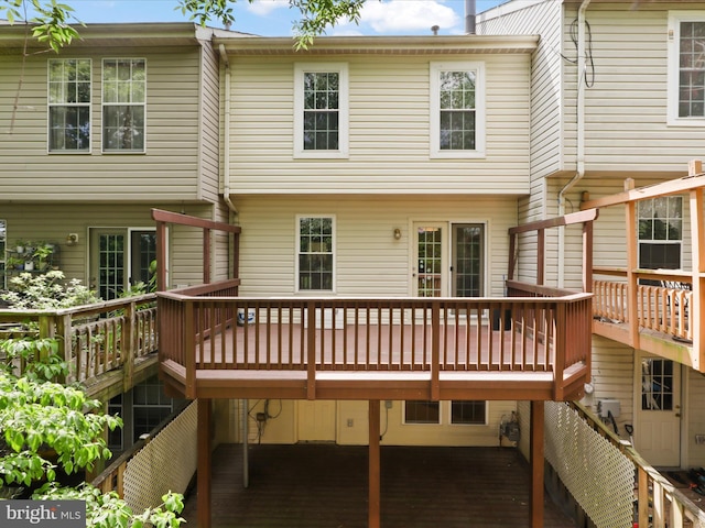 10612 Winfield Loop, Manassas, VA 20109 - rear view of house featuring a deck and stairs
