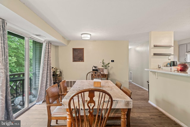 43 Cranberry Ct, Marlton, NJ 08053 - dining space featuring wood finished floors and baseboards