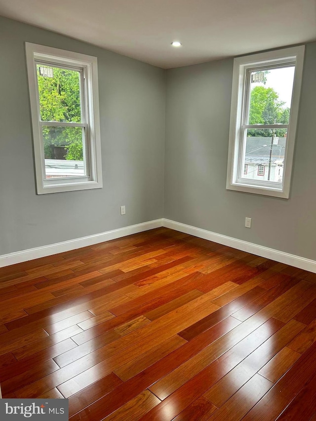 2712 N 6th St, Harrisburg, PA 17110 - empty room featuring hardwood / wood-style flooring and baseboards