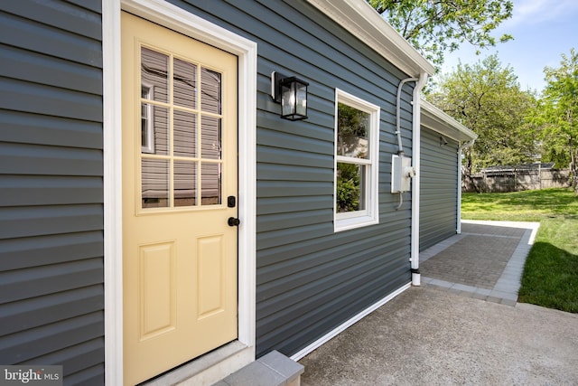 2836 Cameron Rd, Falls Church, VA 22042 - property entrance with a yard