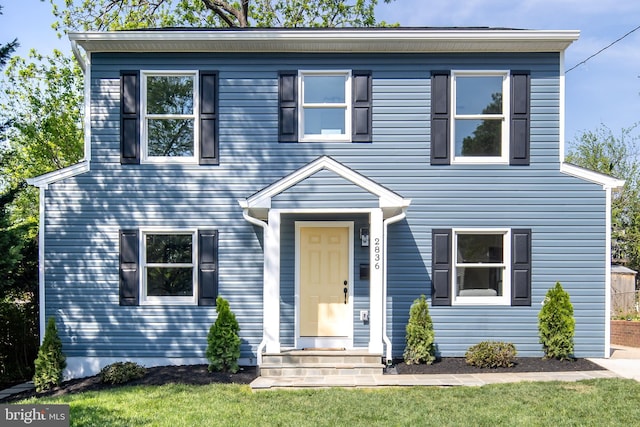 2836 Cameron Rd, Falls Church, VA 22042 - view of front of house with a front yard