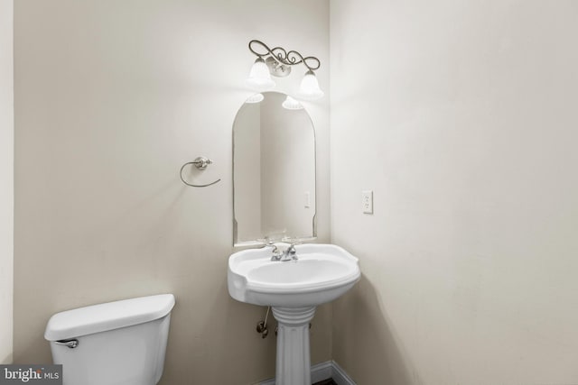 22 Berry Ln, Harpers Ferry, WV 25425 - half bath with toilet
