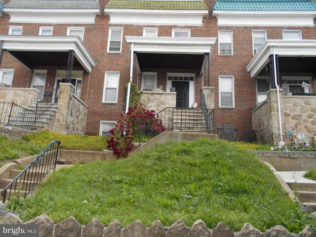 4708 Frederick Ave, Baltimore, MD 21229 - view of front of property featuring brick siding