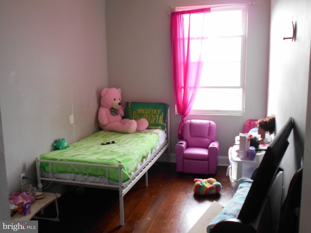 4708 Frederick Ave, Baltimore, MD 21229 - bedroom with hardwood / wood-style flooring