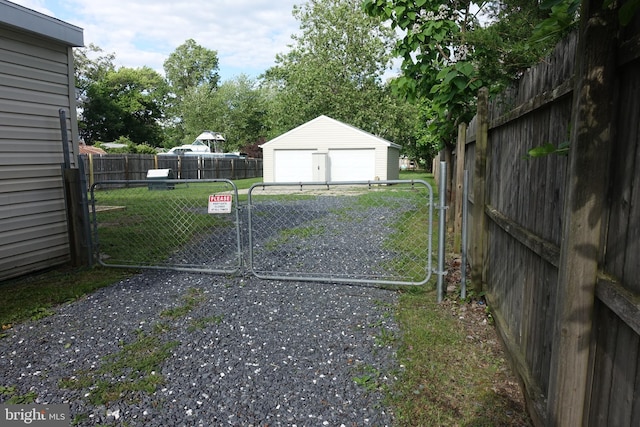 413 Dominion Rd, Chester, MD 21619 - gate with an outdoor structure