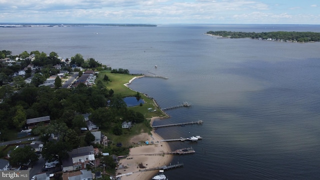336 Bar Harbor Rd, Pasadena, MD 21122 - aerial view of property and surrounding area with a large body of water