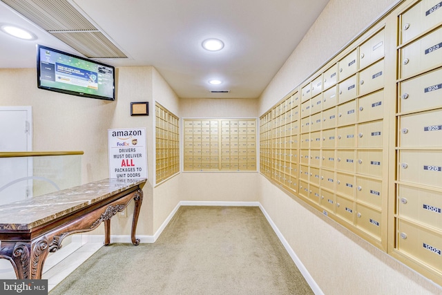 8370 Greensboro Dr Unit 508, Mclean, VA 22102 - view of home's community with mail area and recessed lighting