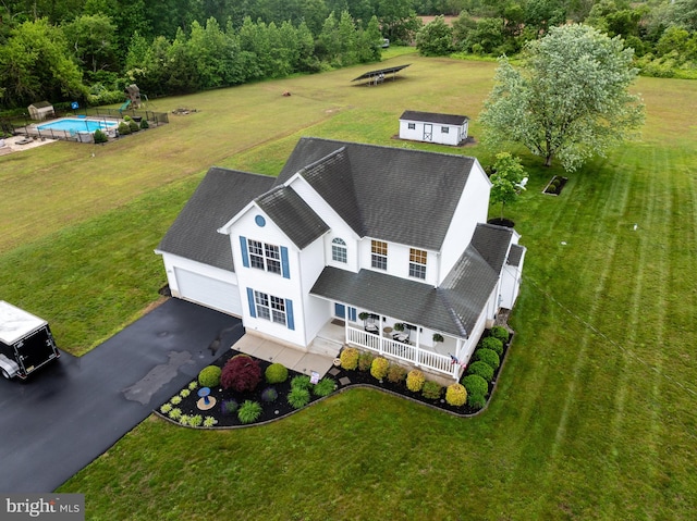545 Lawrence Corner Rd, Pittsgrove, NJ 08318 - view of subject property with a pool