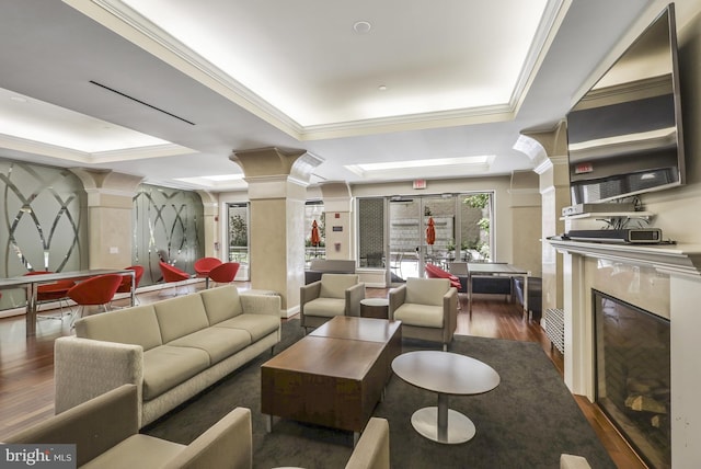 513 W Broad St Unit 602, Falls Church, VA 22046 - lobby featuring crown molding