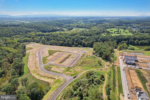 112 Pomo Ln, Winchester, VA 22602 - aerial overview of property's location with a forest