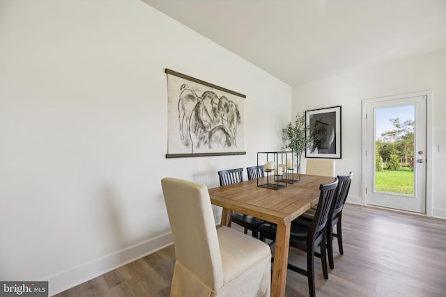 112 Pomo Ln, Winchester, VA 22602 - dining area with wood finished floors and baseboards