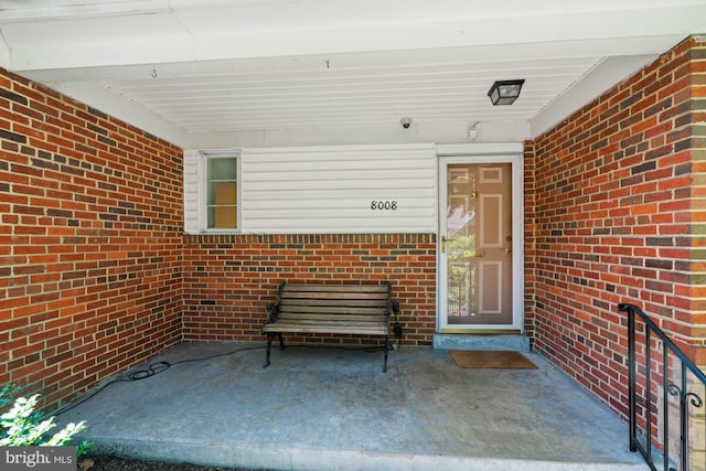 8008 Park Crest Dr, Silver Spring, MD 20910 - entrance to property with brick siding