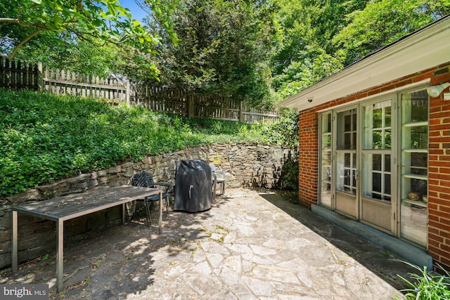 8008 Park Crest Dr, Silver Spring, MD 20910 - view of patio / terrace with grilling area