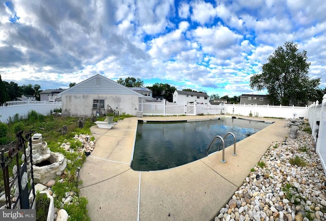 1202 Noreen Dr, Burlington, NJ 08016 - view of pool with a fenced backyard