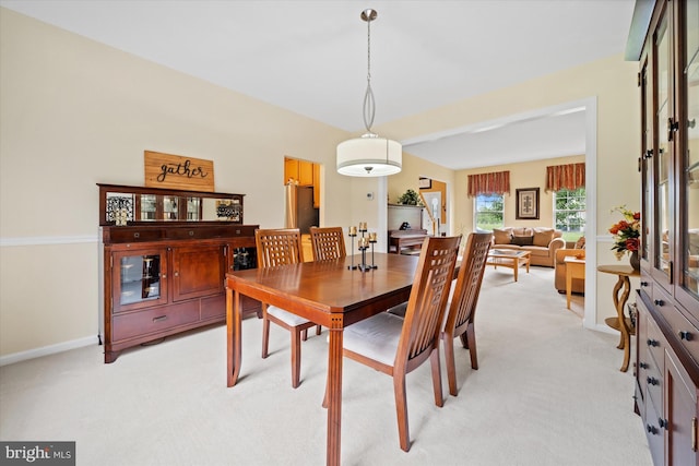 42 Manassas Dr, Middletown, DE 19709 - dining room with light colored carpet and baseboards