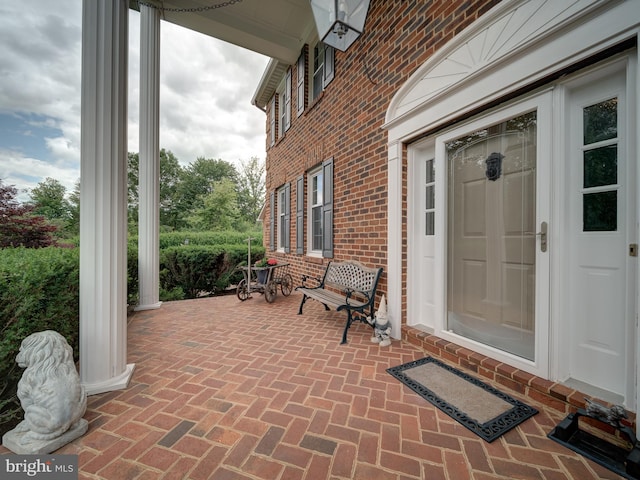 4387 Stepney Dr, Gainesville, VA 20155 - entrance to property with brick siding