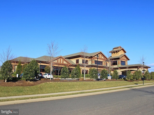 70 Battery Point Dr, Fredericksburg, VA 22406 - view of front facade with a front lawn