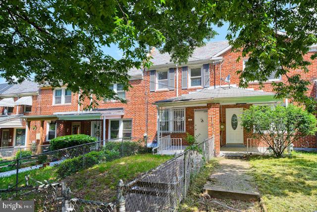 66 Allison St NE, Washington, DC 20011 - view of front of property with brick siding