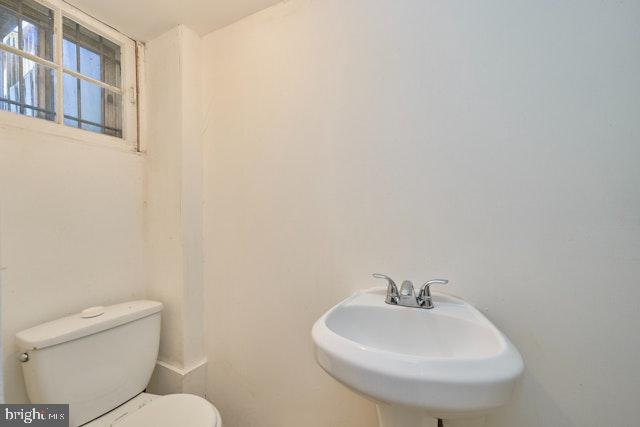 66 Allison St NE, Washington, DC 20011 - bathroom with toilet and a sink