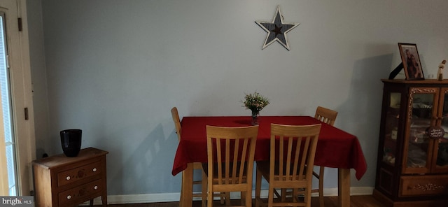 3203 N Lakeshore Dr, Browns Mills, NJ 08015 - dining space with baseboards