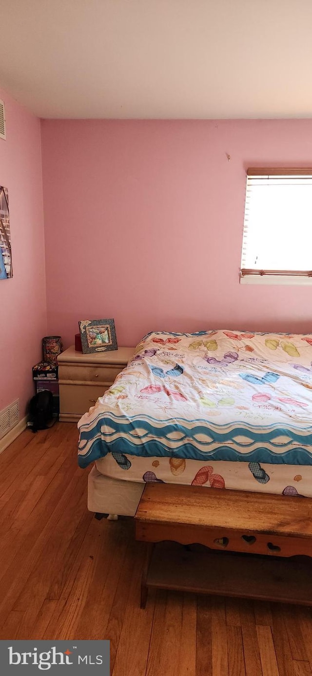 3203 N Lakeshore Dr, Browns Mills, NJ 08015 - bedroom featuring hardwood / wood-style floors and baseboards