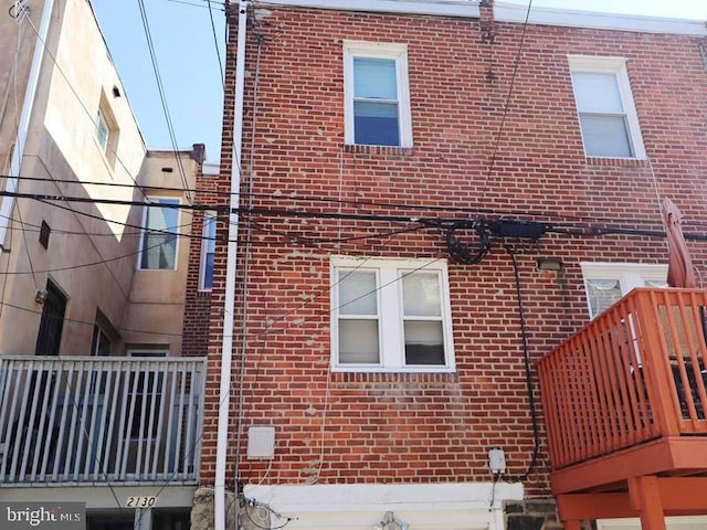 2130 Melvin St, Philadelphia, PA 19131 - view of side of property featuring brick siding
