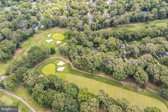 1512 Eton Way, Crofton, MD 21114 - aerial view of property and surrounding area with a tree filled landscape and a golf club