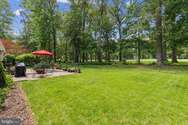 1512 Eton Way, Crofton, MD 21114 - view of grassy yard featuring a patio area