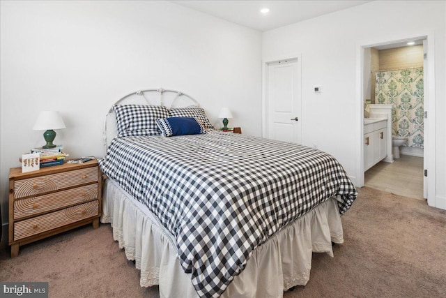 261 Aaron Truehart, Titusville, NJ 08560 - bedroom with carpet, recessed lighting, and baseboards