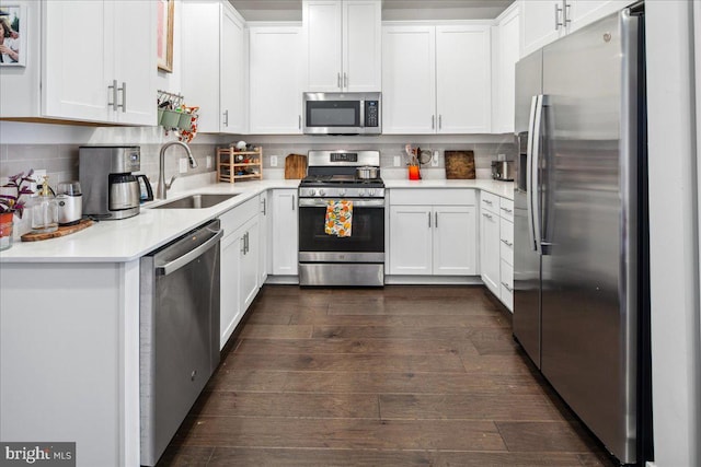261 Aaron Truehart, Titusville, NJ 08560 - kitchen featuring stainless steel appliances, a sink, light countertops, and decorative backsplash