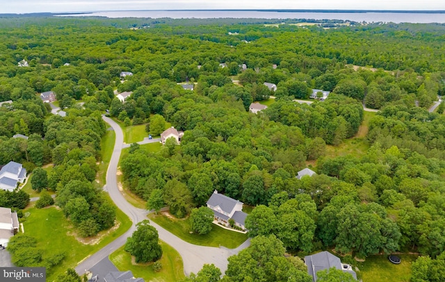 21143 Catnip Ct, Leonardtown, MD 20650 - aerial view of a heavily wooded area
